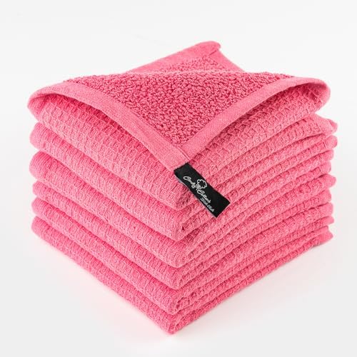 Kitchen Cleaning Dish Wash Cloths Waffle Terry Design Kitchen by CandyCottons