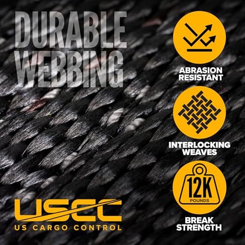 US Cargo Control Cargo Net for Pickup Truck Bed 4.2 FT x 3.5 FT, Adjustable - Image 5