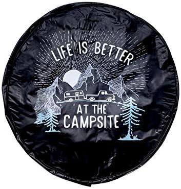 Camco Life is Better at Campsite 27' Vinyl Cover by Camco