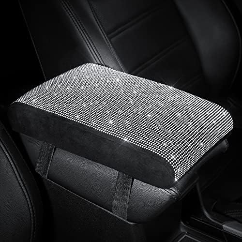 SEG Direct Diamond Car Center Console Cover, Memory Foam Armrest Cushion by SEGDirect