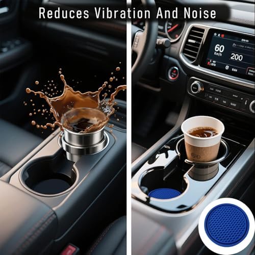 4-Pack Car Cup Holder Coasters - Image 5