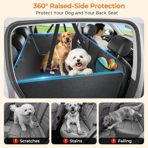 URPOWER PU Leather Dog Back Seat Extender - Image 7