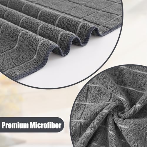 Homaxy Microfiber Kitchen Towels and Dishcloths Sets, 16 Pack - Image 2