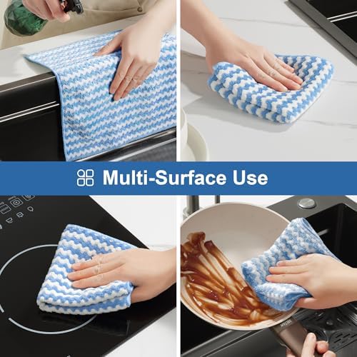 JOYMOOP Microfiber Cleaning Cloth, 8 Piece Set, Small/Medium - Image 5