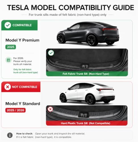 BASENOR Rear Bumper Guard for 2025 2026 Tesla Model Y Juniper - Image 2