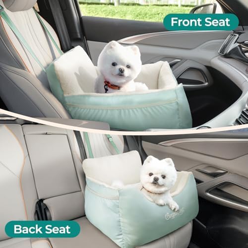 BurgeonNest Dog Car Seat for Small Dogs & Cats Under 25 lbs - Image 3