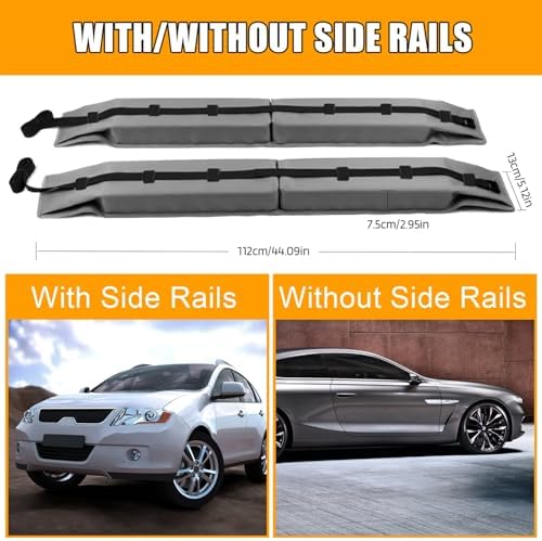 1 Set Universal Car Soft Roof Rack Pads, Luggage Carrier System - Image 5