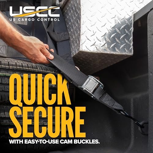 US Cargo Control Cargo Net for Pickup Truck Bed 6.8 FT x 4.2 FT, Adjustable - Image 6