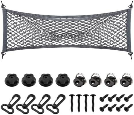 Expandable Trunk Cargo Net for SUV, RV & Truck 35"x12" by VEHIRIE