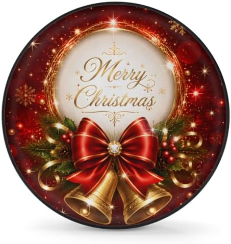 Christmas Spare Tire Cover Waterproof Dust-Proof Spare Wheel Covers by Unknown
