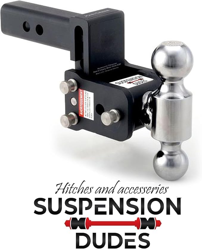 Suspension Dudes Anti-Rattle Trailer Hitch Pin Prevents Wobble and Swaying - Image 2