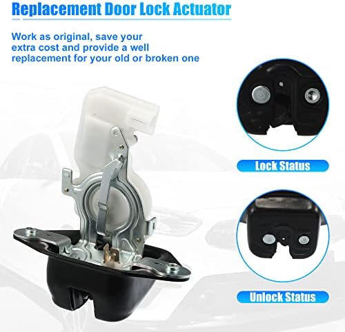 X AUTOHAUX Trunk Latch Lock Actuator 74800-SMG-G01 - Image 5