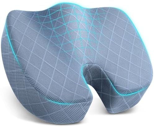 TushGuard Memory Foam Office Chair Seat Cushion by TushGuardSeatCushonsPillows