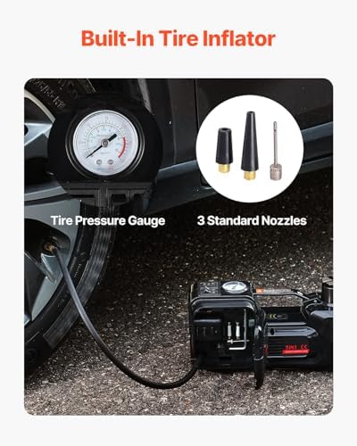 VEVOR Electric Car Jack, 5 Tons /11000 lbs, Scissor Jack - Image 4