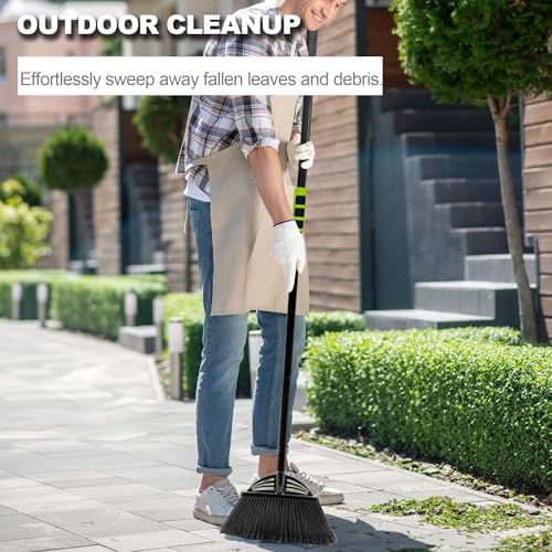 Four-Section Rod Long-Handled Broom, Heavy-Duty Broom, Angle Broom - Image 5