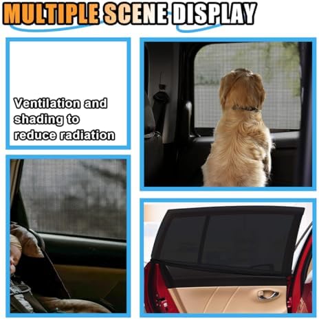 Smilfuy 2 Pack Car Window Shades - Image 5