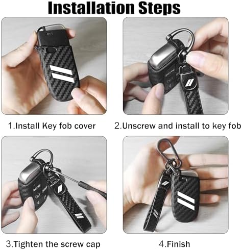 YOSRTER Key Fob Cover with Keychain - Image 6