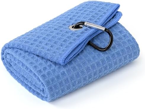 Mile High Life Golf Towel 16x24 inch, Upgraded Large Waffle Weave by MileHighLife