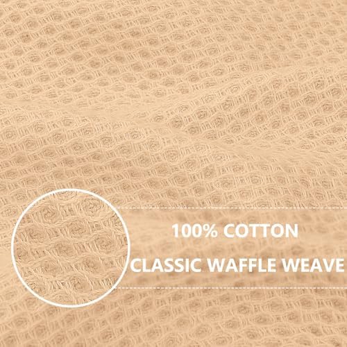 Homaxy 100% Cotton Waffle Weave Kitchen Dish Towels 4-Pack - Image 2
