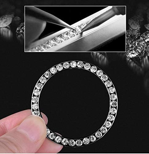 2 Pcs Auto Seat Belt Shoulder Pads, Bling Bling Crystal Rhinestones - Image 6