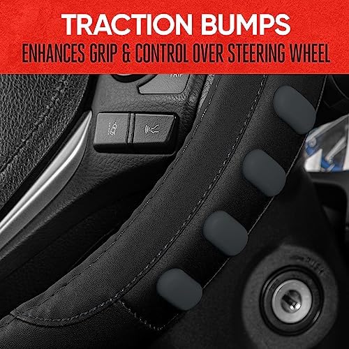 Motor Trend FlexGrip Steering Wheel Cover - Image 6