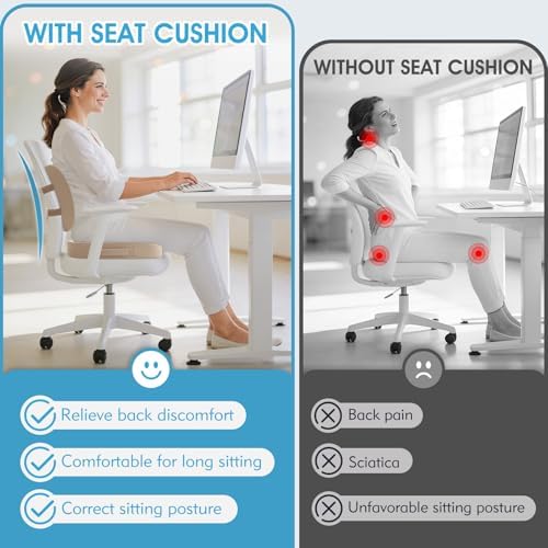 CushZone Seat Cushion and Lumbar Support Pillow - Image 5