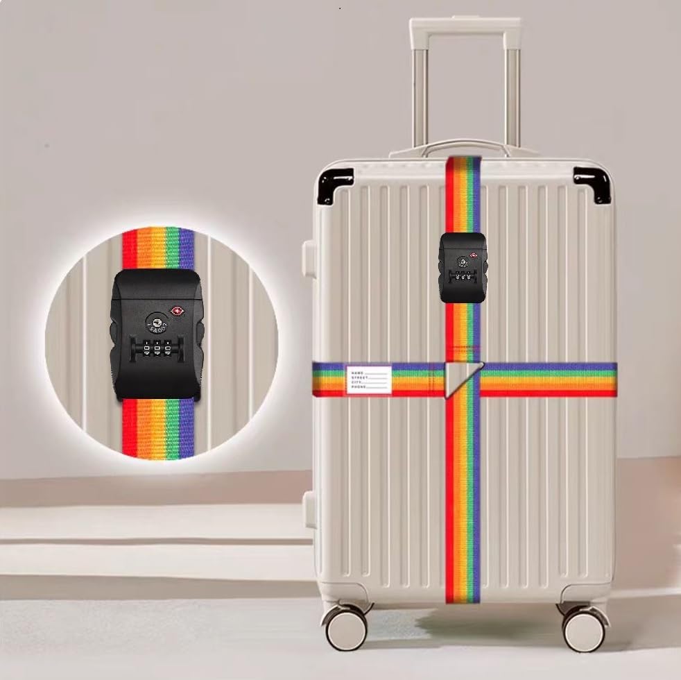 Travel Luggage Strap Adjustable Suitcase Packing Belt - Image 2