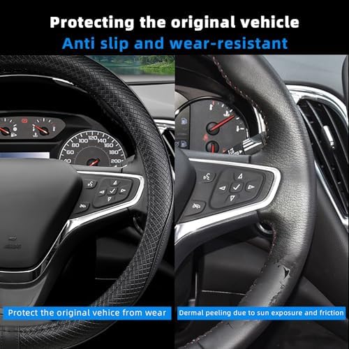 Car Steering Wheel Cover for Chevy Silverado 1500 2500 3500, Automative - Image 4