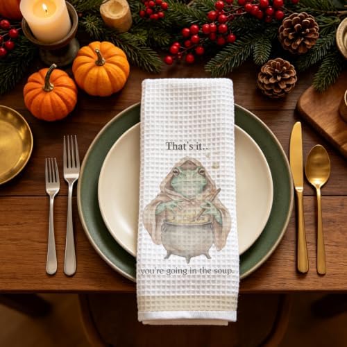 Wizard Frog Kitchen Towel, Gifts - Image 5