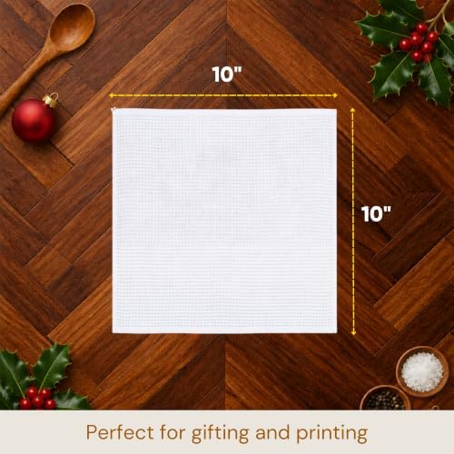 Microfiber Wholesale Dish Cloths, 6 Pack – Soft Waffle Weave Kitchen Wash - Image 2