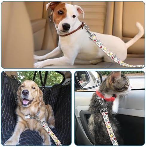 Adjustable pet cat and Dog car seat Belt， The Lanyard is Flexible and - Image 6