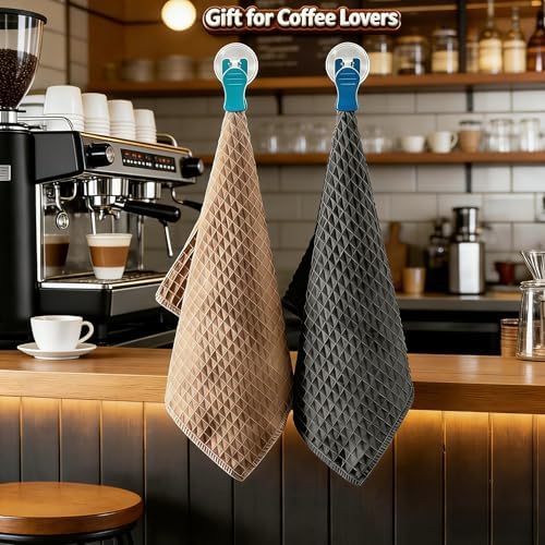 5Pack Barista Towels, Waffle weave microfiber towel - Image 2