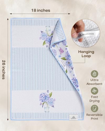 3pcs Double-Sided Waffle Kitchen Towels - Image 4