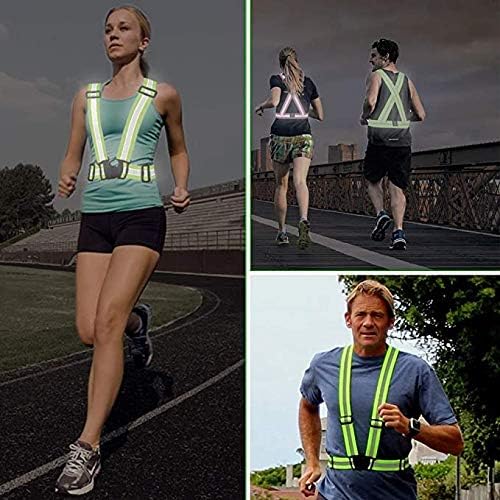 Chiwo Reflective Vest Running Gear 2Pack, High Visibility Safety Vest - Image 5