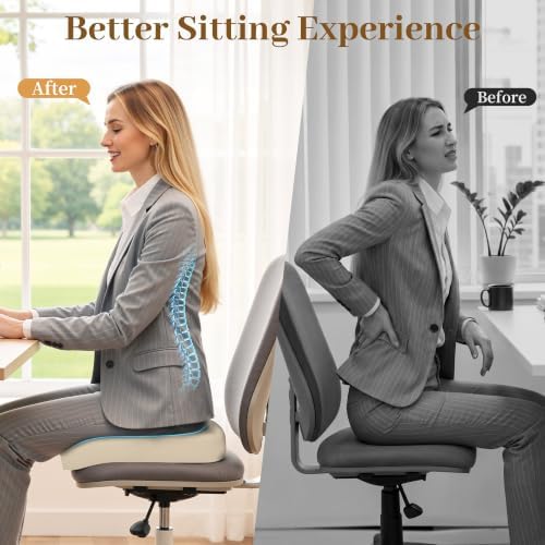 TranquilRelax 2XL Memory Foam Seat Cushion - Image 5