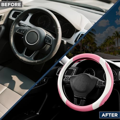 Road Comforts Car Steering Wheel Cover - Image 3