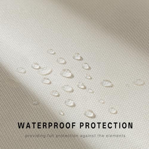 eletecpro RV Tire Covers, Fit 26-29 Inch Tire, Light Beige - Image 3