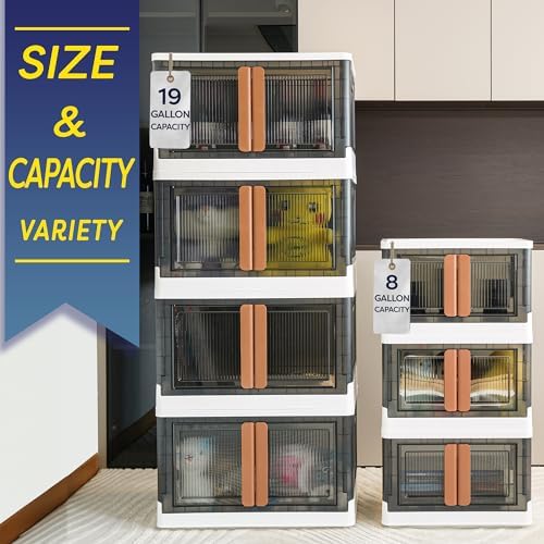 Stackable Storage Bins with Wheels - Image 3