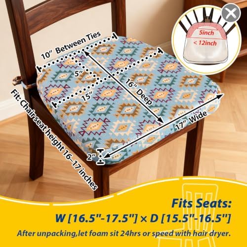 AAAAAcessories Chair Cushions for Dining Chairs - Image 2
