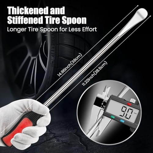 Steel Tire Spoons 14.95inch Tire Changing Kit - Image 6