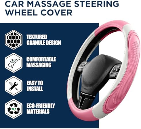 Road Comforts Car Steering Wheel Cover - Image 5