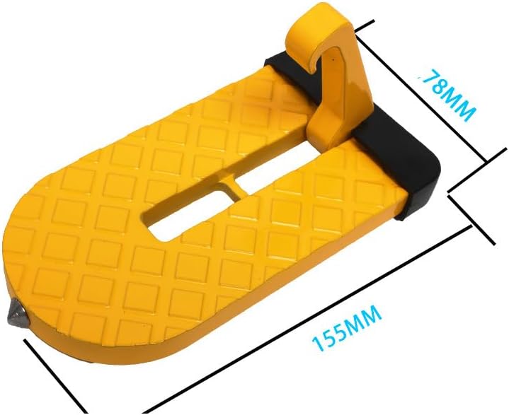 Car Door Step for Easy Roof Access -Multi-Foldable Aluminum Alloy Car Step Hook - Image 2