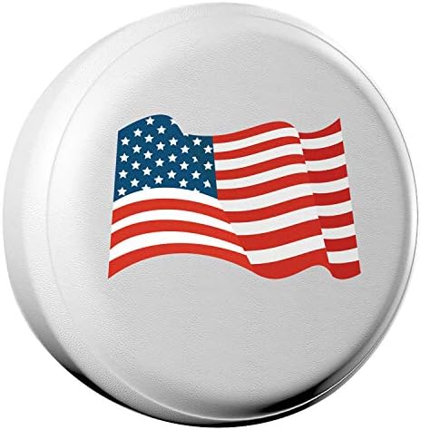 National Flag Spare Tire Cover, Universal Fit by Amfor