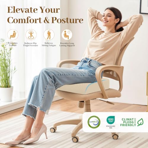 TranquilRelax 2XL Memory Foam Seat Cushion - Image 7
