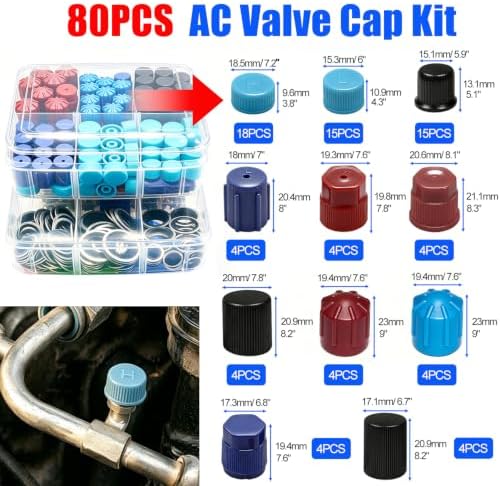 TWTADE 5 Set Car A/C Repair Kit - Image 2