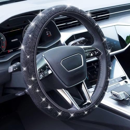 Bling Steering Wheel Cover, Rhinestone Steering Wheel Cover by Limsas