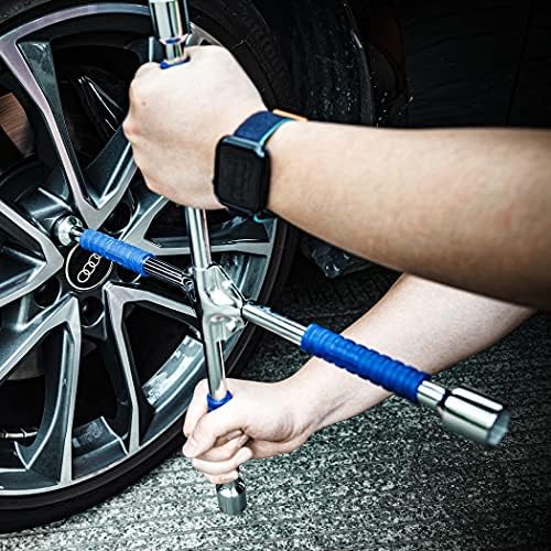 CARTMAN 18 Inch Heavy Duty Non-Slip 4-Way Universal Cross Lug Wrench - Image 5