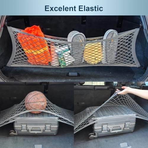 Expandable Trunk Cargo Net for SUV, RV & Truck 35"x12" - Image 4