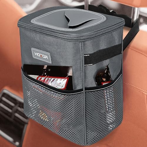 HOTOR Car Trash Can, Leakproof Car Organizer by HOTOR