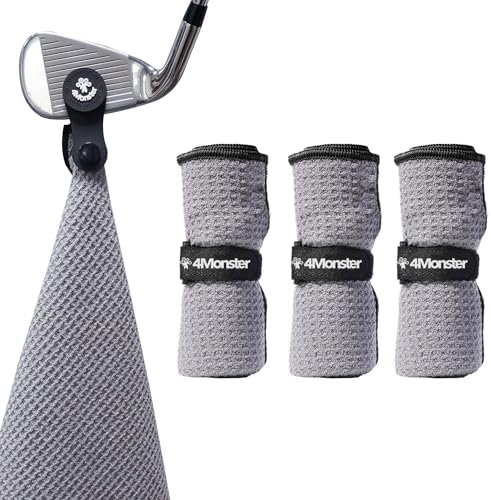 4Monster Golf Towels 3-Pack by 4Monster